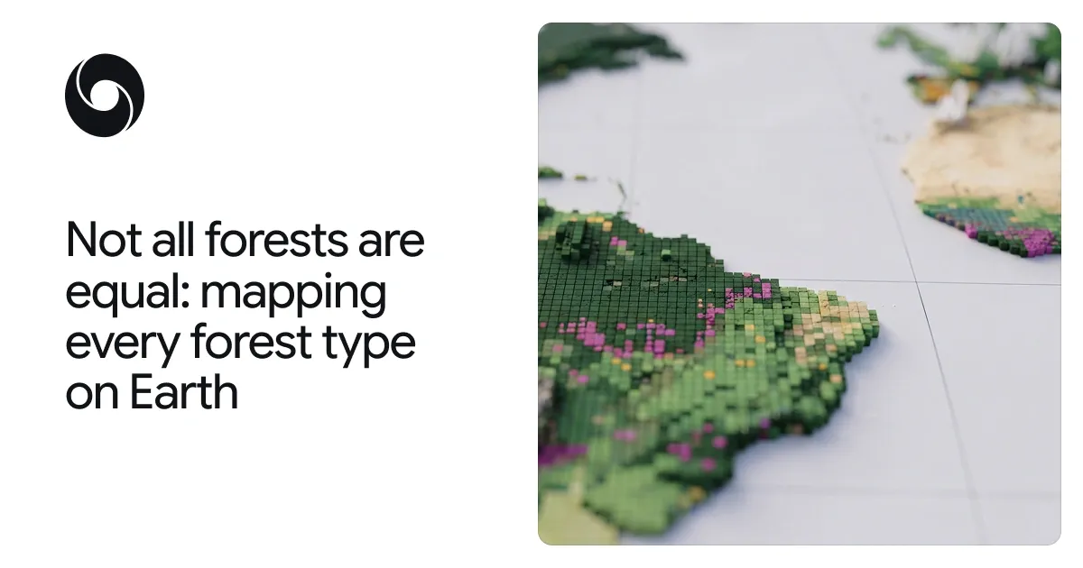 Beyond tree cover: mapping the world’s forest types